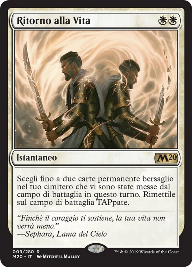 Ritorno alla Vita