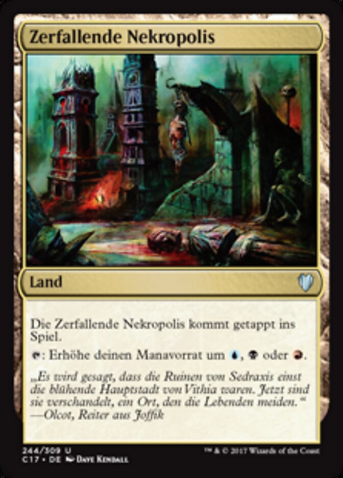 Zerfallende Nekropolis