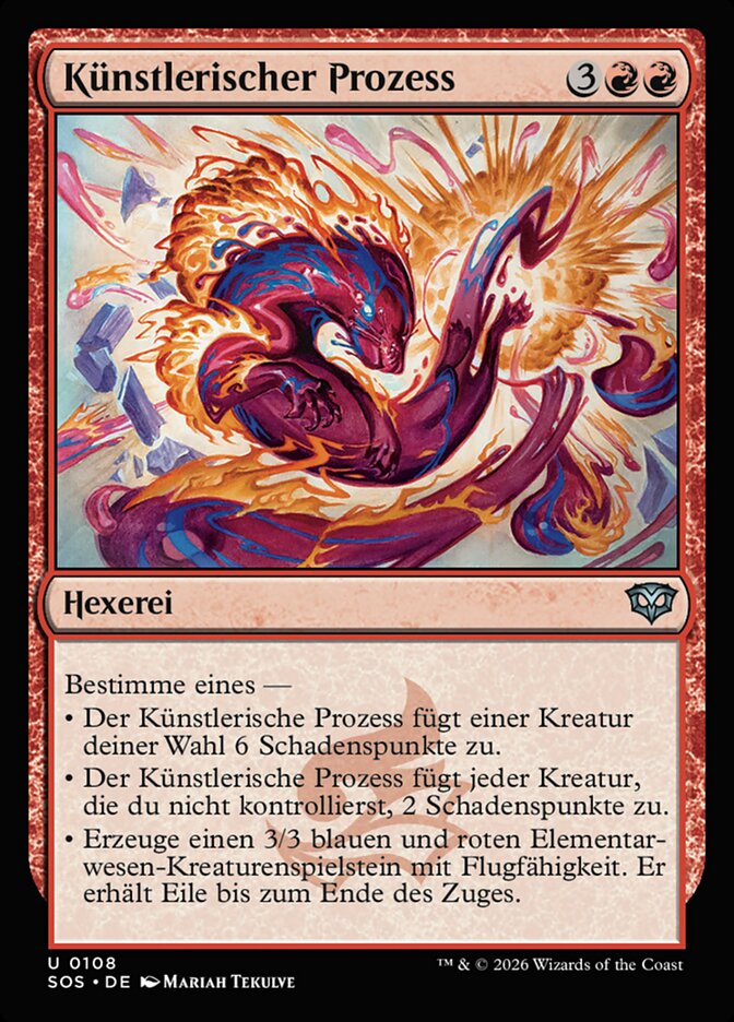 Künstlerischer Prozess