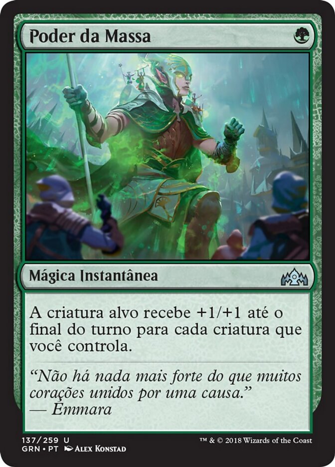 Força das Massas