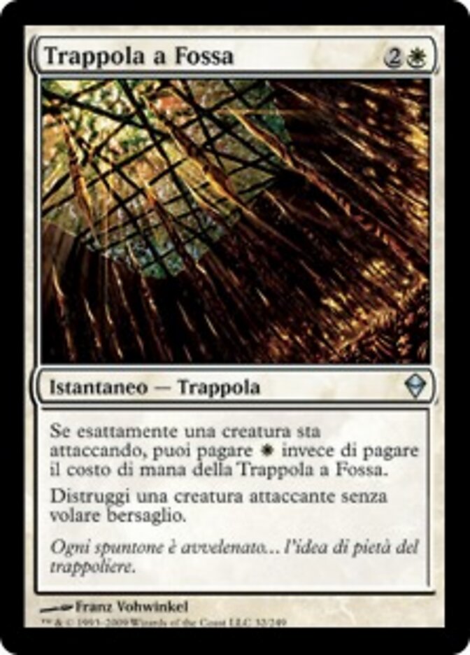 Trappola a Fossa