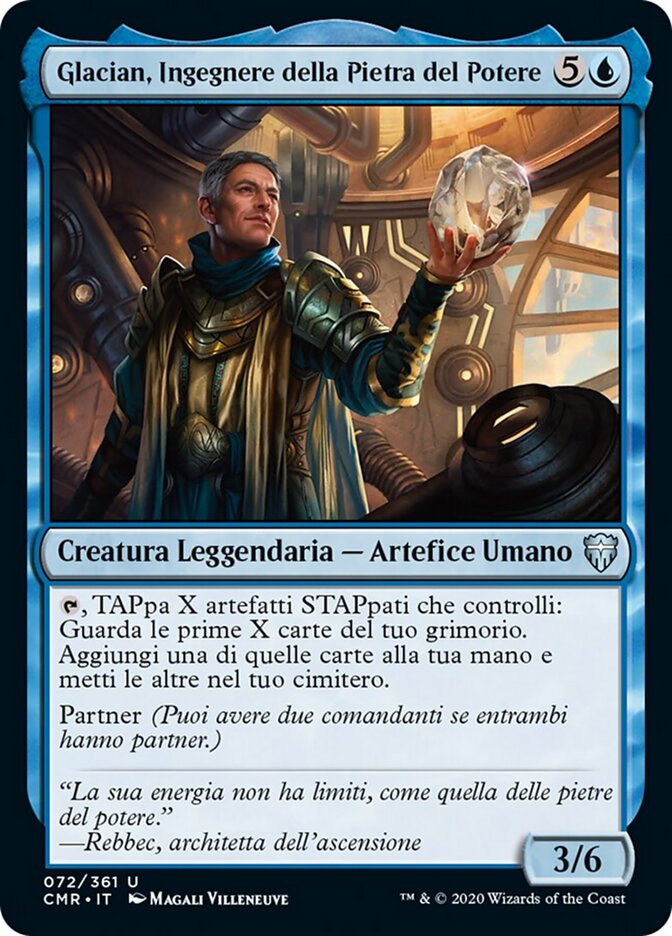 Glacian, Ingegnere della Pietra del Potere