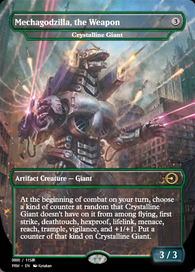 Mechagodzilla, the Weapon