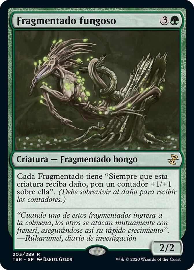 Fragmentado fungoso