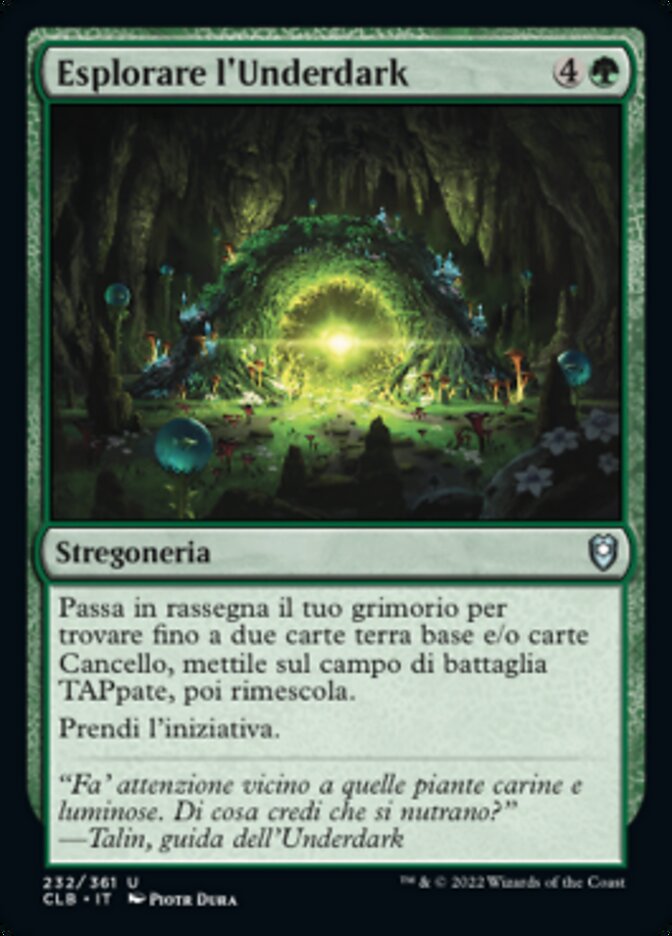 Esplorare l'Underdark