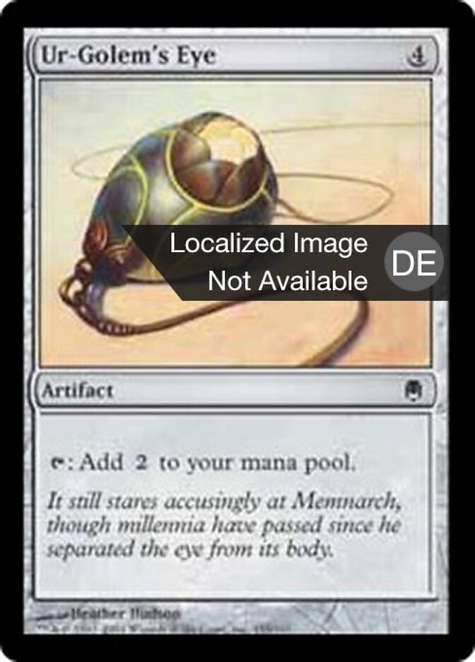 Auge des Ur-Golems