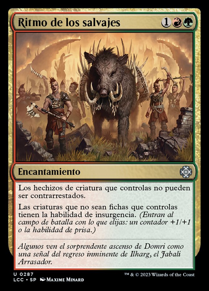 Ritmo de los salvajes