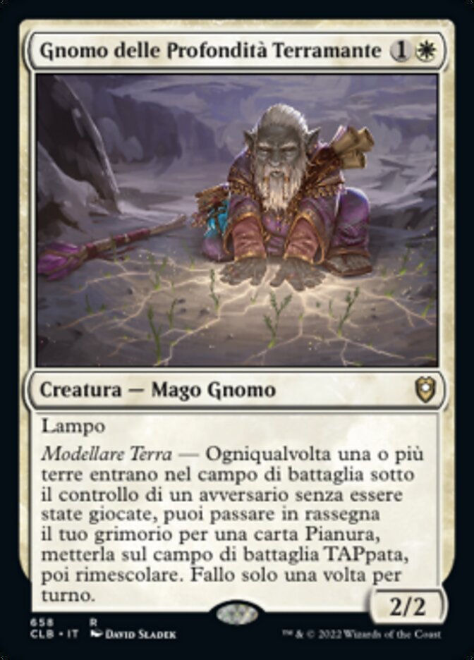 Gnomo delle Profondità Terramante