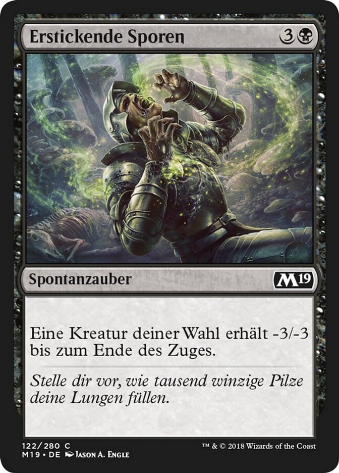Erstickende Sporen