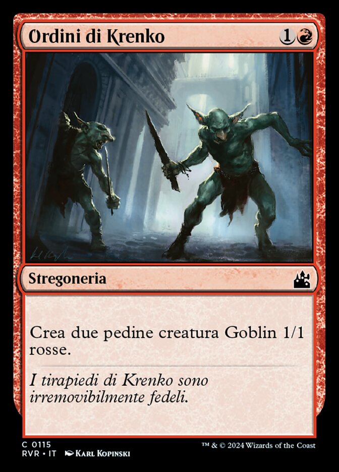 Ordini di Krenko