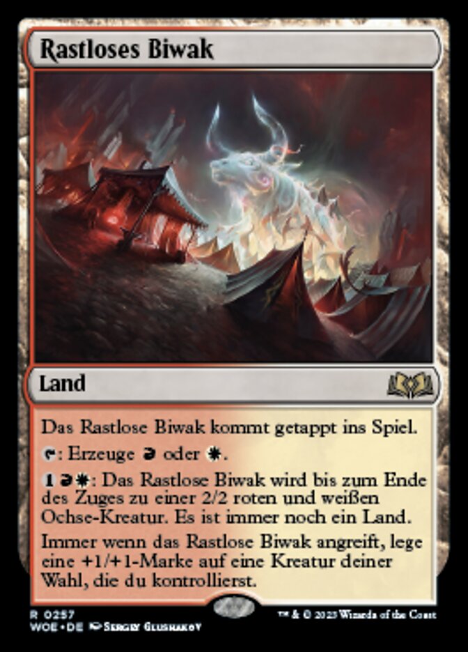 Rastloses Biwak