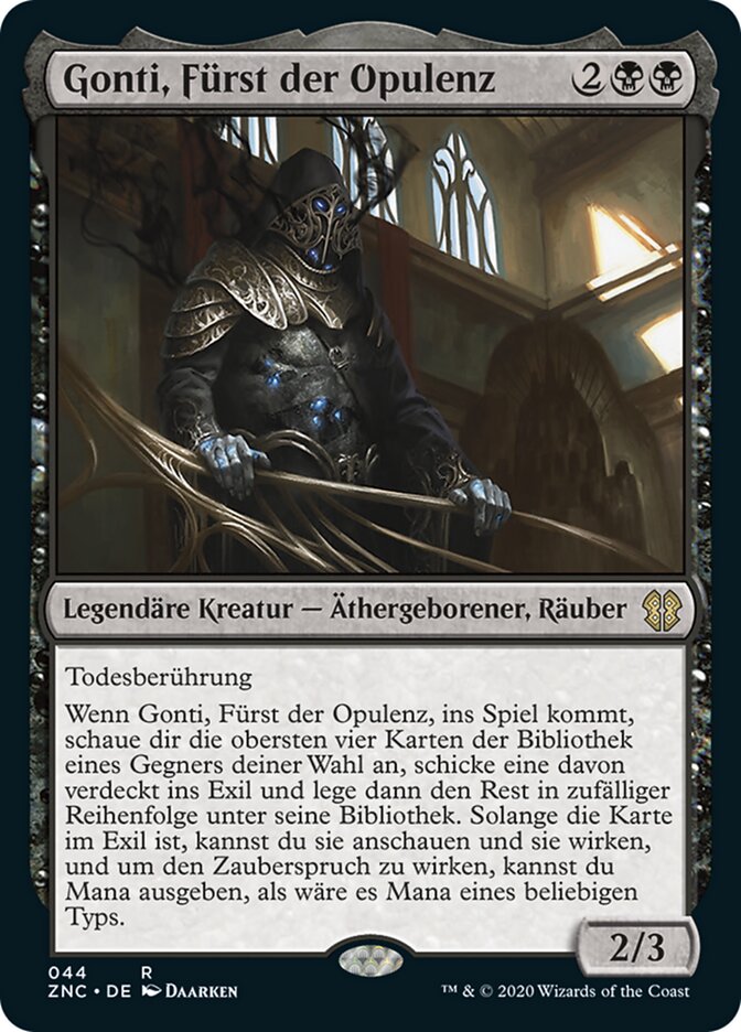 Gonti, Fürst der Opulenz