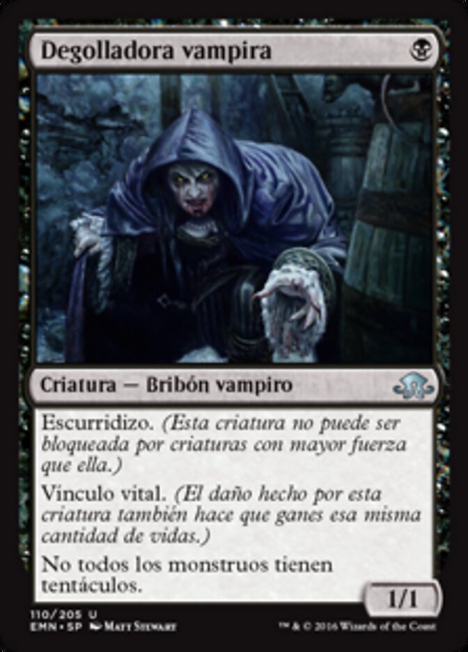 Degolladora vampira
