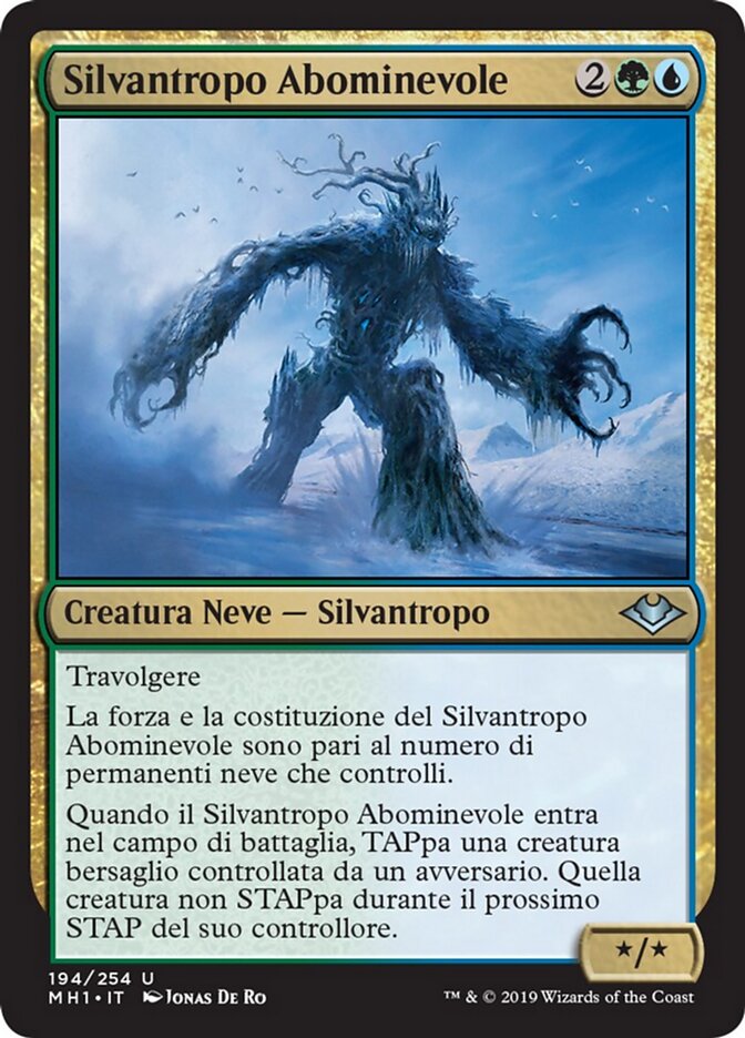 Silvantropo Abominevole