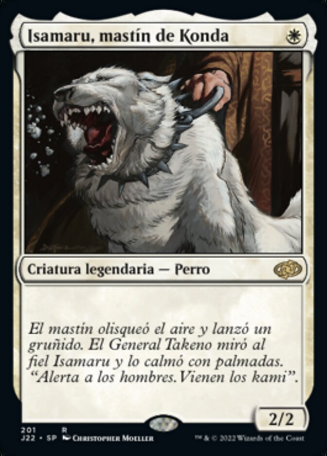 Isamaru, mastín de Konda