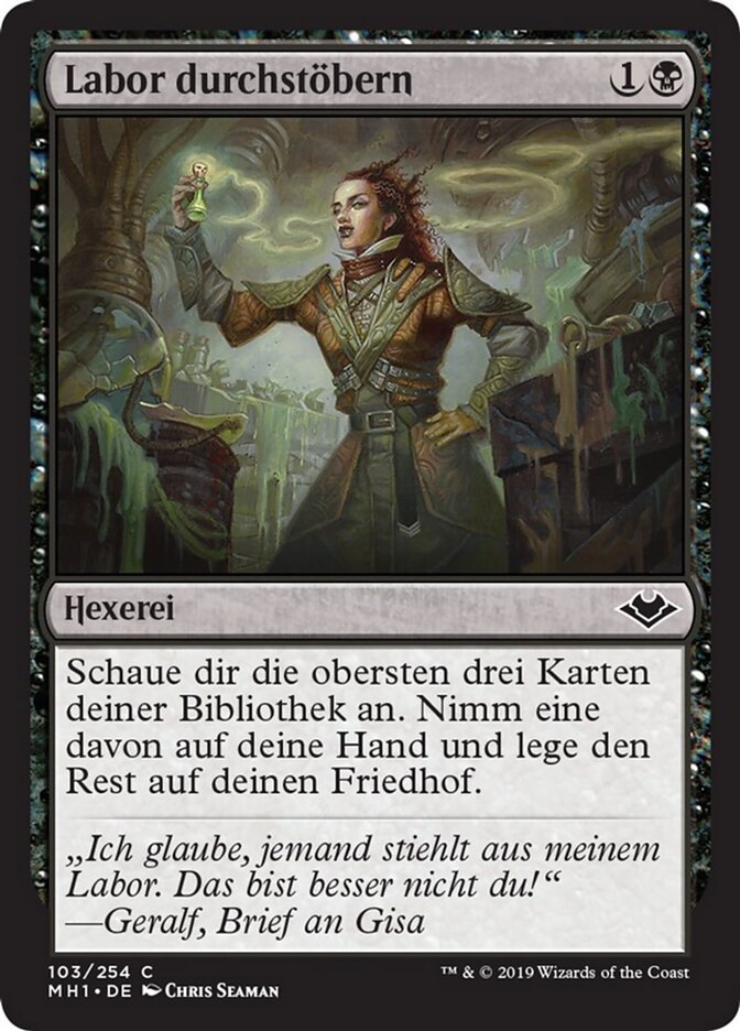 Labor durchstöbern
