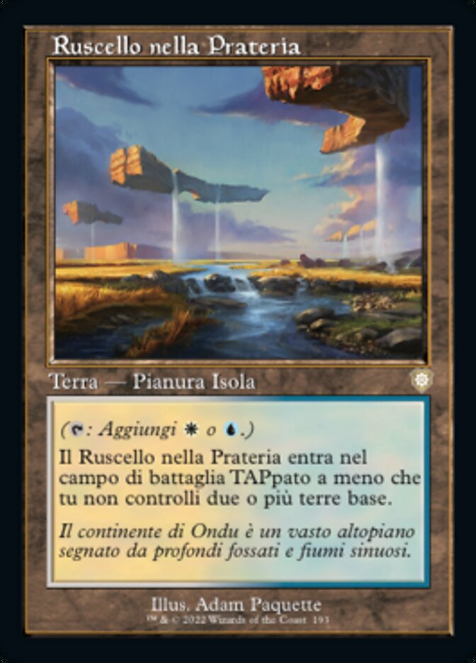 Ruscello nella Prateria