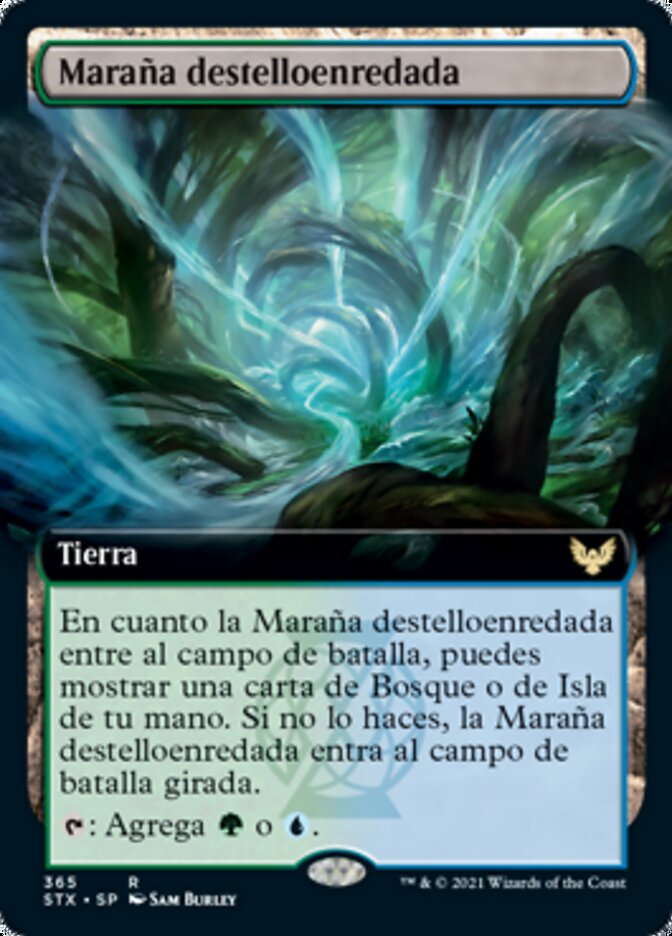 Maraña destelloenredada