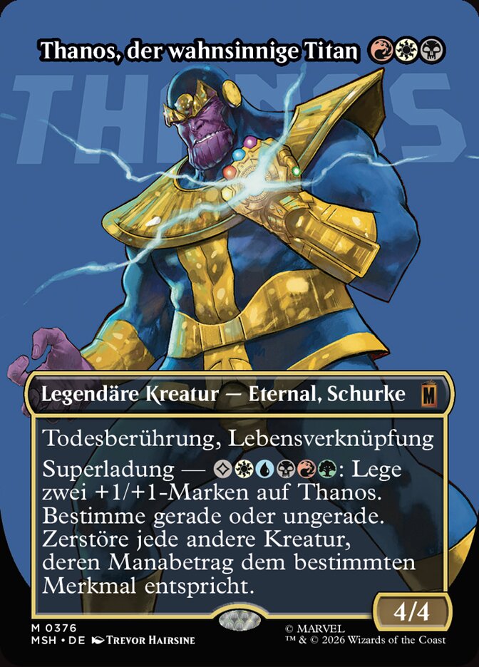 Thanos, der wahnsinnige Titan