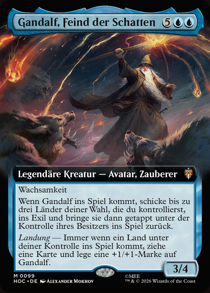 Gandalf, Feind der Schatten