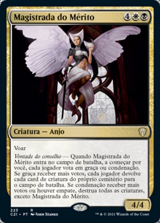 Magistrada do Mérito