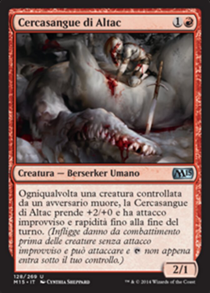 Cercasangue di Altac