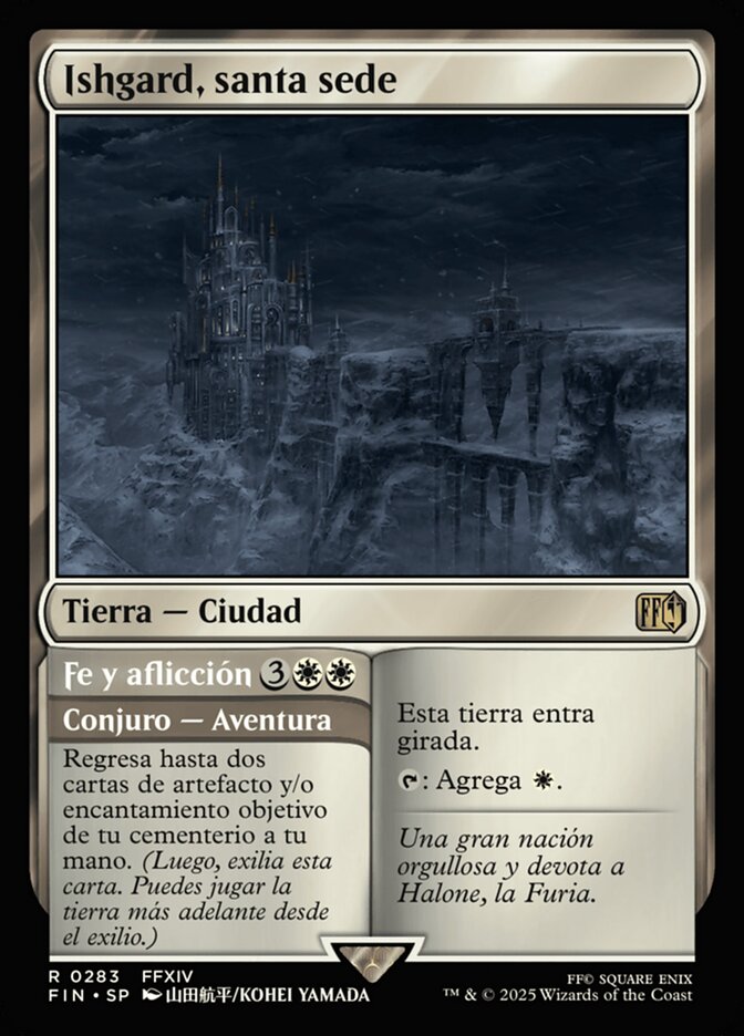 Ishgard, the Holy See // Faith & Grief