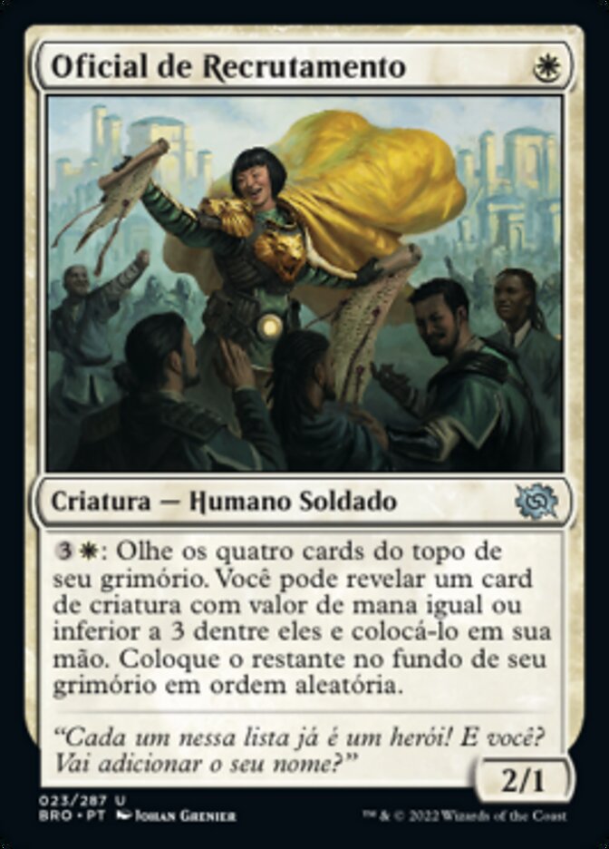 Oficial de Recrutamento