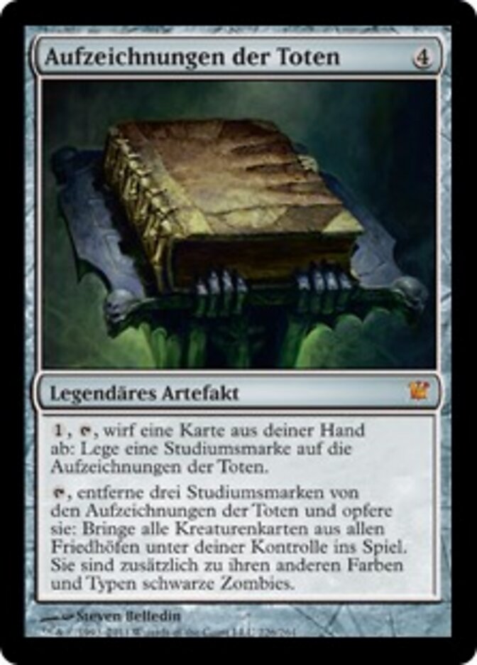 Aufzeichnungen der Toten