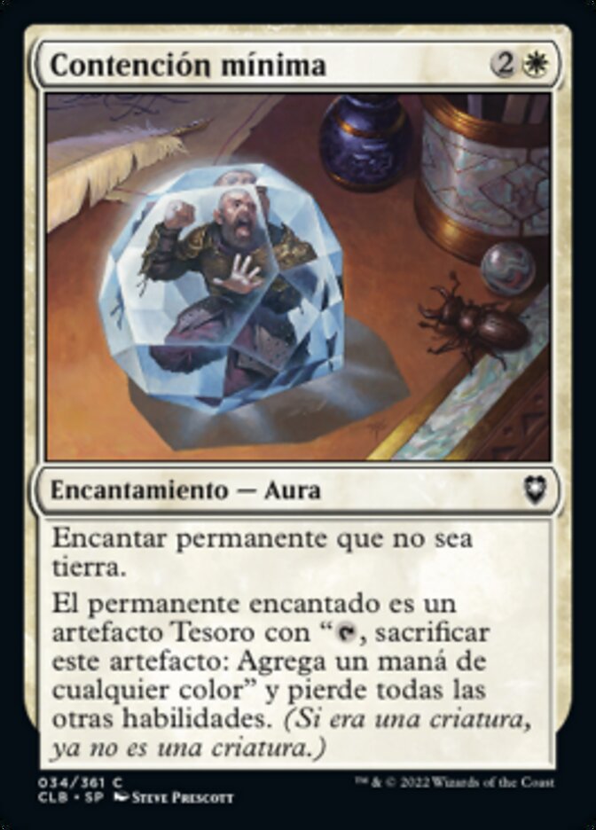 Contención mínima