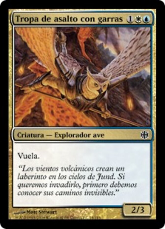 Tropa de asalto con garras