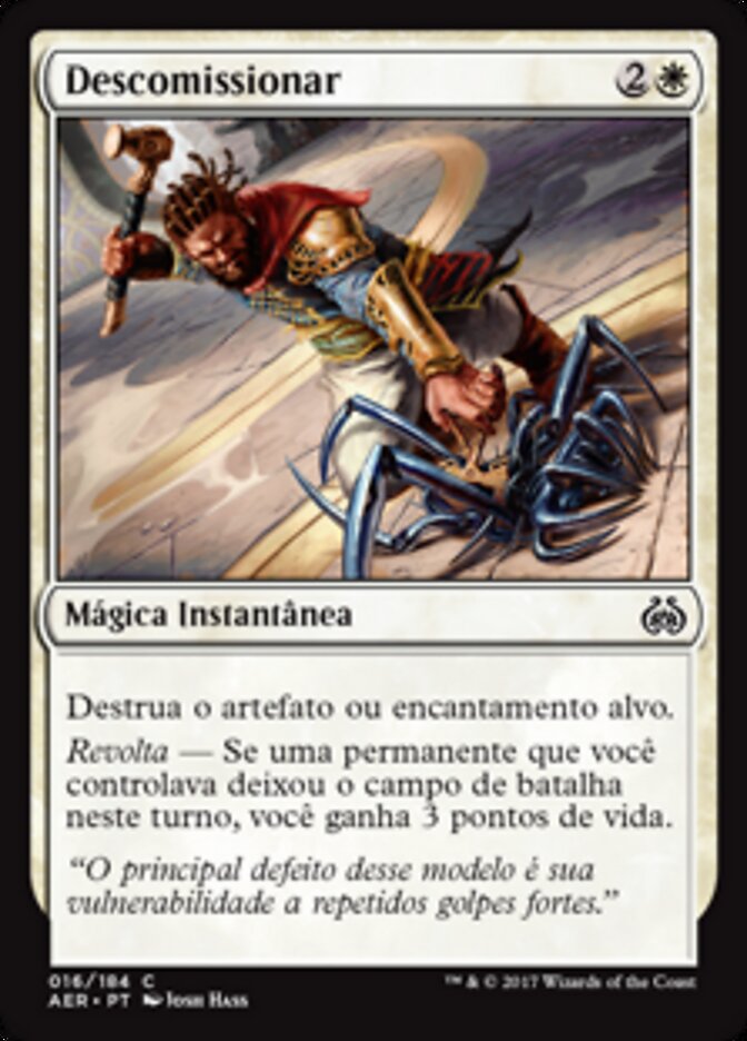 Descomissionar