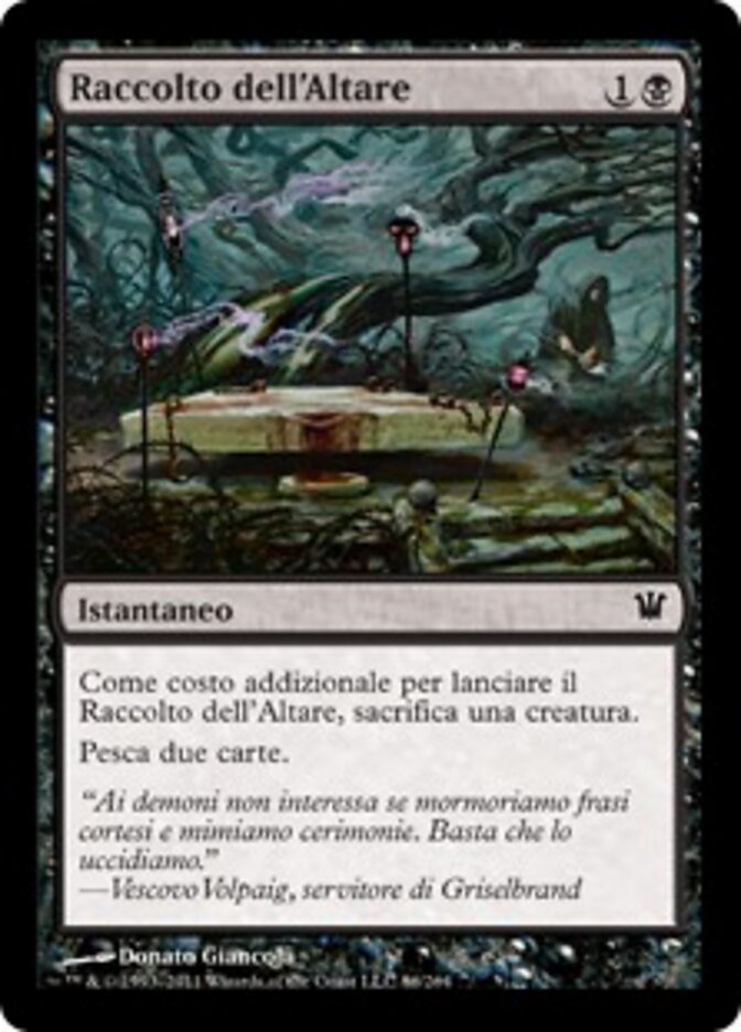 Raccolto dell'Altare