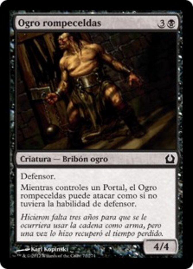 Ogro rompeceldas