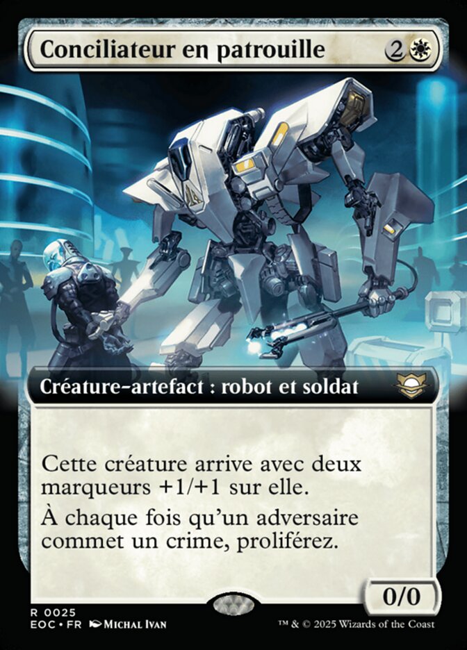 Conciliateur en patrouille