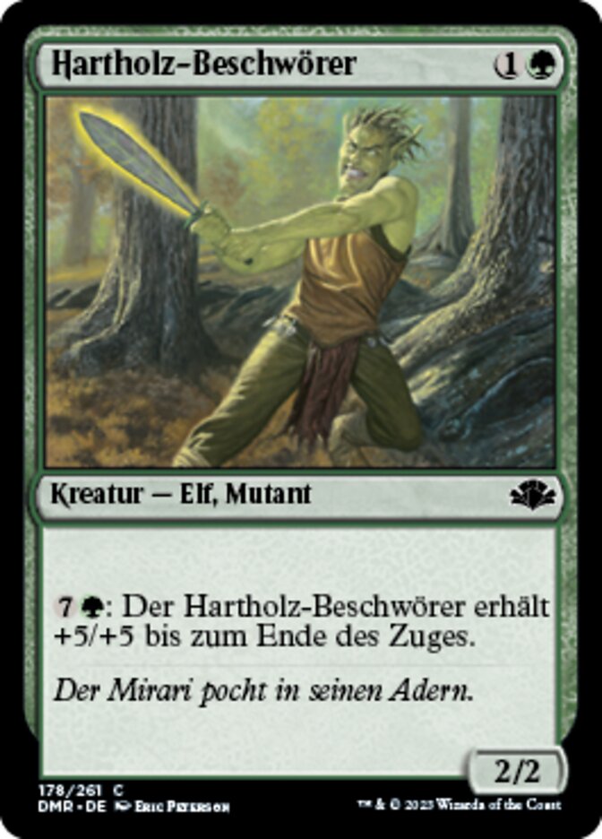 Hartholz-Beschwörer