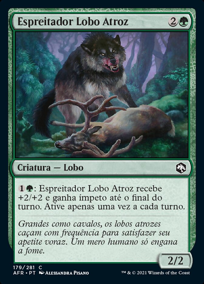 Espreitador Lobo Atroz