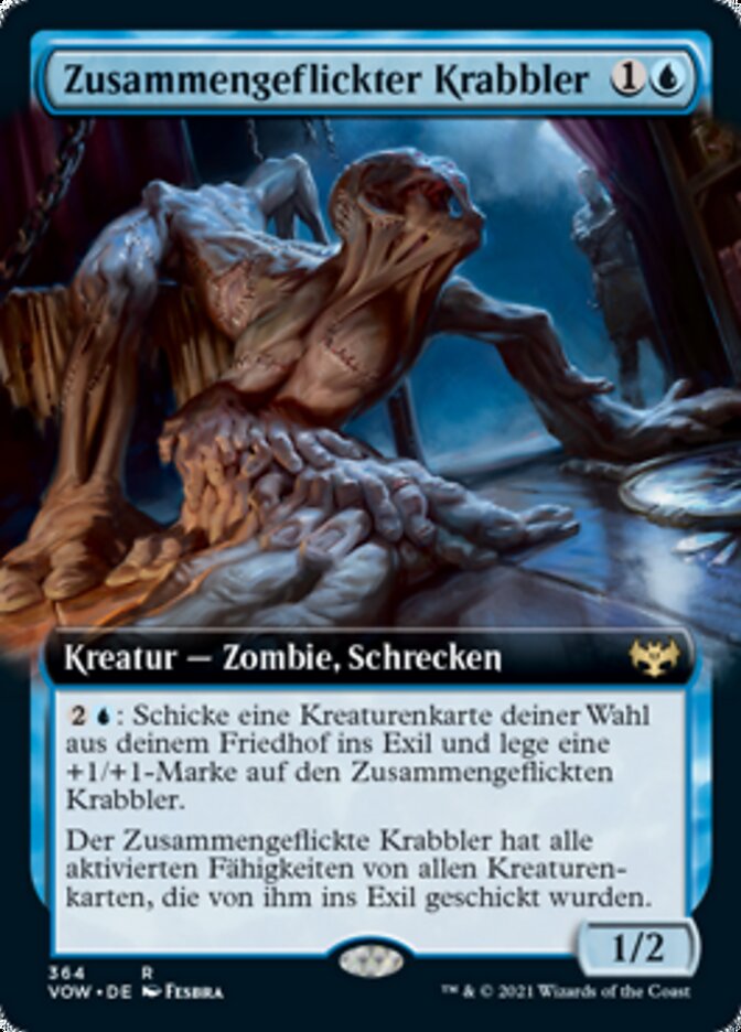 Zusammengeflickter Krabbler