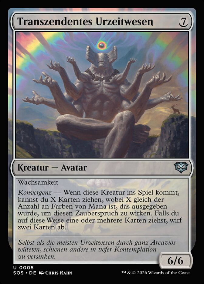 Transzendentes Urzeitwesen