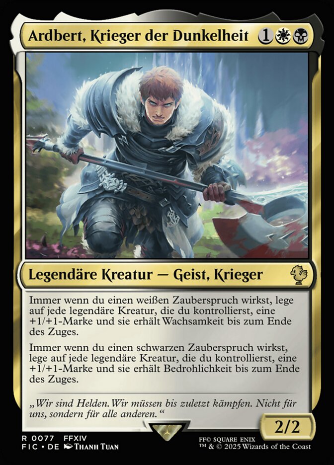 Ardbert, Krieger der Dunkelheit