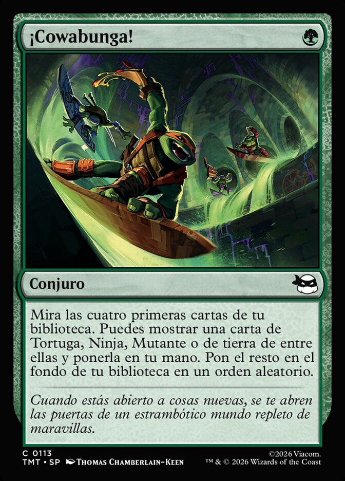 ¡Cowabunga!