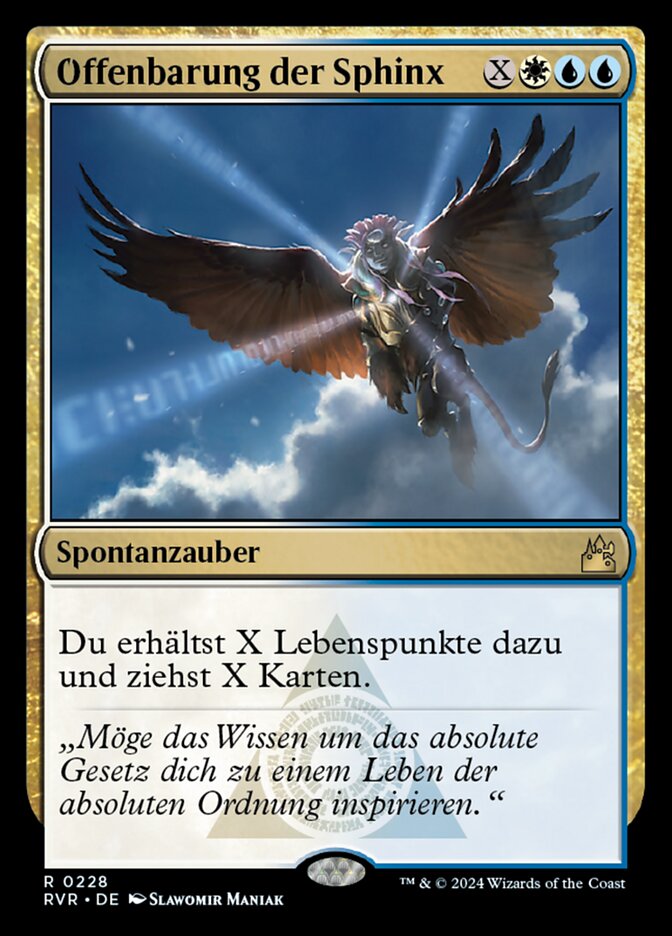 Offenbarung der Sphinx