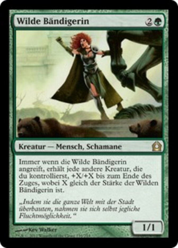 Wilde Bändigerin