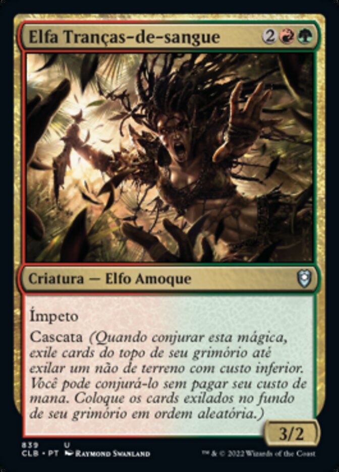 Elfa Tranças-de-sangue