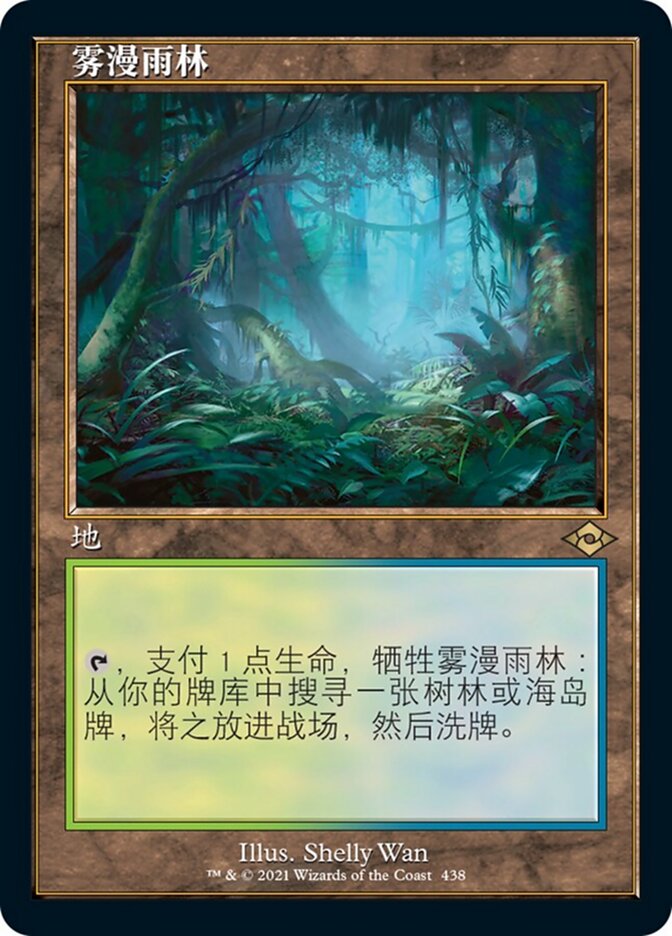 雾漫雨林