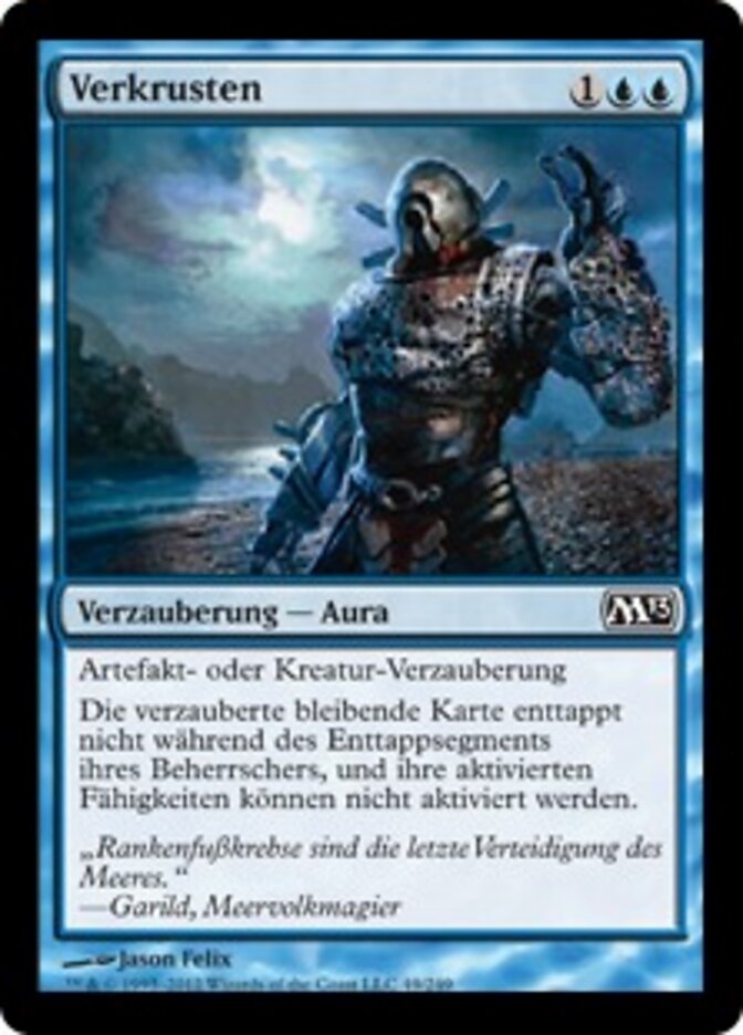 Verkrusten