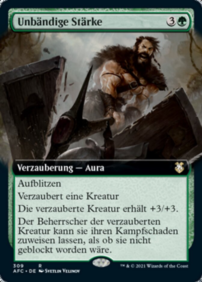Unbändige Stärke