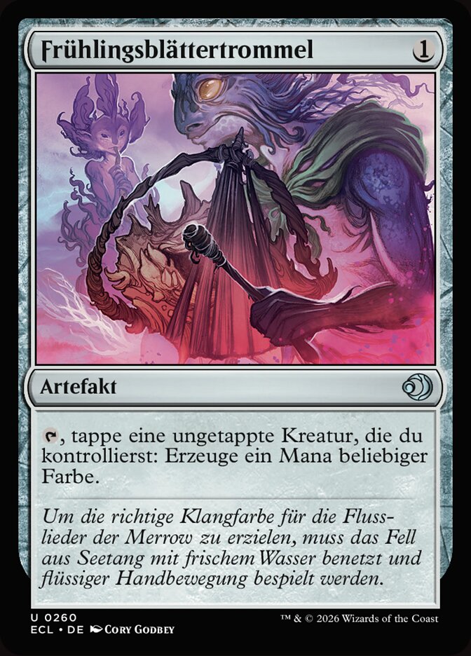 Frühlingsblättertrommel