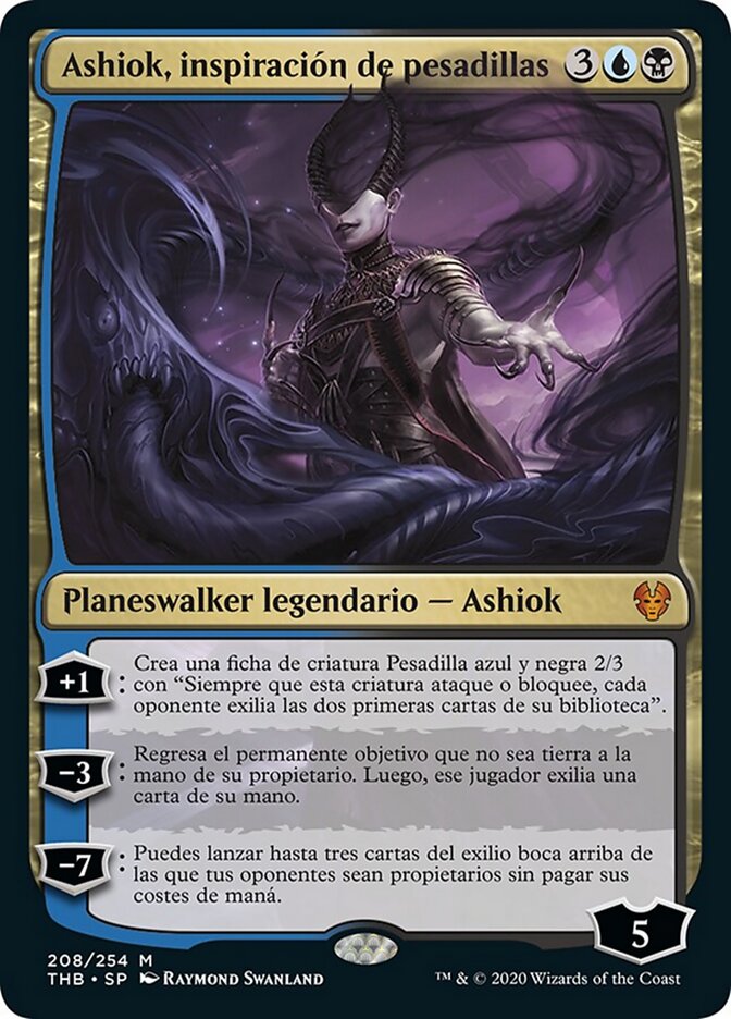 Ashiok, inspiración de pesadillas