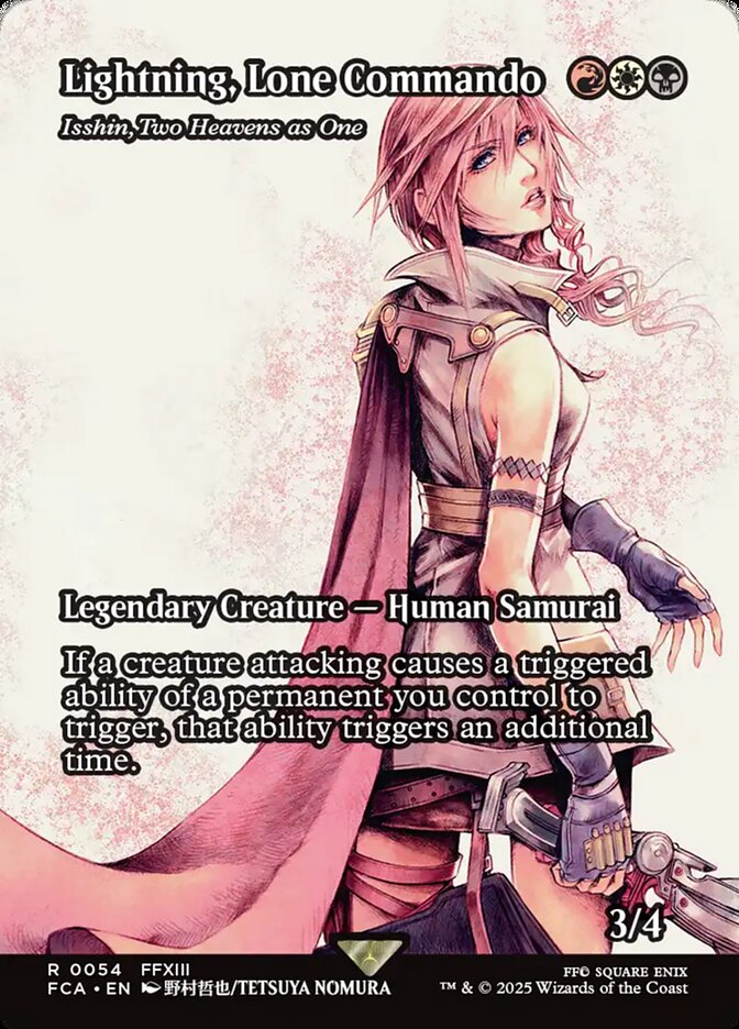 Lightning, Lone Commando